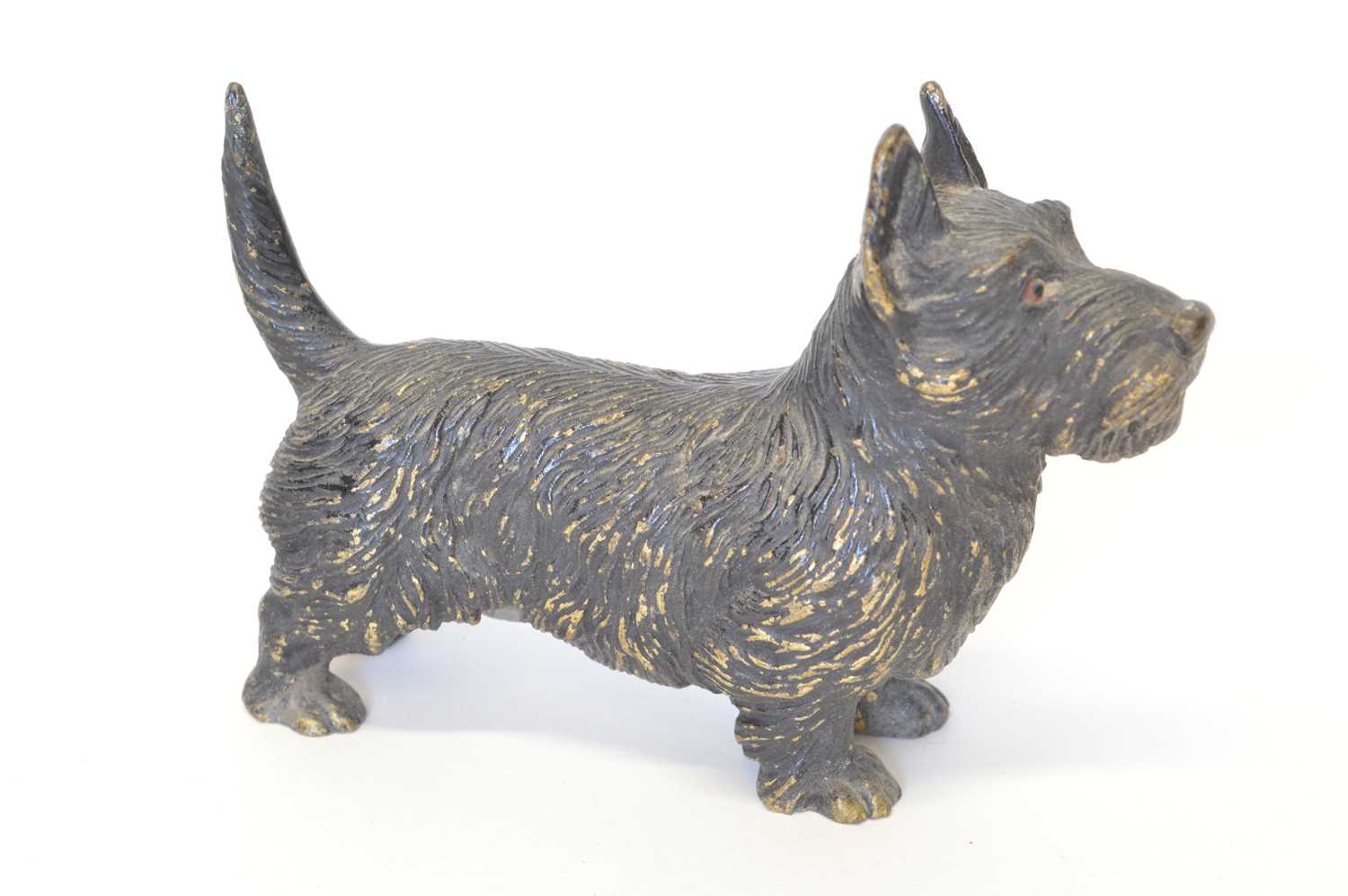 Three cold painted bronze terriers - Image 3 of 4