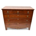 George III chest of drawers