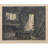 Arthur Henry Knighton-Hammond R.I., R.S.W. (British 1875-1970) "The Shed"