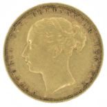 Queen Victoria, Sovereign, 1881, Sydney Mint.