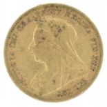 Queen Victoria, Half-Sovereign, 1900.