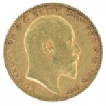 King Edward VII, Half-Sovereign, 1907.