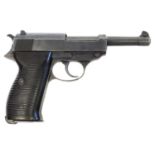 Deactivated WWII Walther P38 9mm pistol