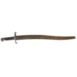 1856-58 Enfield sword bayonet and scabbard