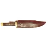 J. Nowill and Sons Sheffield Bowie knife