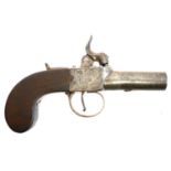 Hassal of Nantwich boxlock pocket pistol