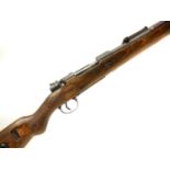 Deactivated Chinese Mauser 7.92 bolt action rifle.