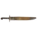 Austrian Pioneer's M1853 short sword and scabbard