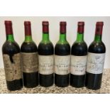 6 Bottles Fine Claret to include First Growth and other Grand Cru Classes