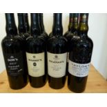 12 Bottles mixed Case Lot 2017 Fine Vintage Port