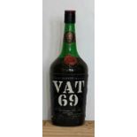 1 Litre Bottle Wm Sanderson VAT 69 Finest Scotch Whisky