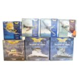 7 Corgi Aviation Archive 1:144 and 1:72 scale diecast models