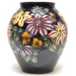 Moorcroft Limited Edition Royal Tribute pattern ovoid vase