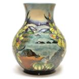 Moorcroft Islay pattern baluster vase
