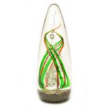 Selkirk Glass paperweight 'Sculpture #93' designed by Peter Holmes