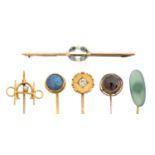 A selection of jewellery,