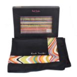 A Paul Smith silk scarf,