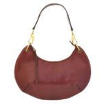 A Gucci leather hobo bag,