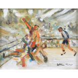 William Turner F.R.S.A., R.Cam.A. (British 1920-2013) "It's A Knockout"