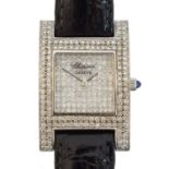 An 18ct gold Chopard 'Your Hour' diamond wristwatch,