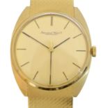 An 18ct gold IWC wristwatch,