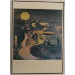 Graham Sutherland, poster, Porthclais 1975 24ins x 18ins (D)