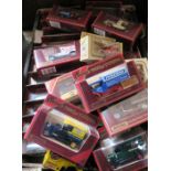 A collection of Matchbox yesteryears model cars, most boxed