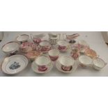 A collection of 19th and 20th century lustre ware, to include cups, saucers, bowls, dishes etc and