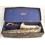 J B Mayers & Sons, a Class A Concord saxophone, in a case