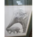 Gary Hodges, signed print, Mother Love