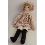 A Rosebud doll, by Vera Small, height 28ins