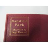 Jane Austen, Mansfield Park, published 1897 by Macmillan and Co Ltd, xviii+429 pages  and 4 pages