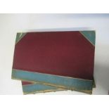 Eton College Chronicles, folio in two volumes, half  leather bound, 1906-1911, very good condition