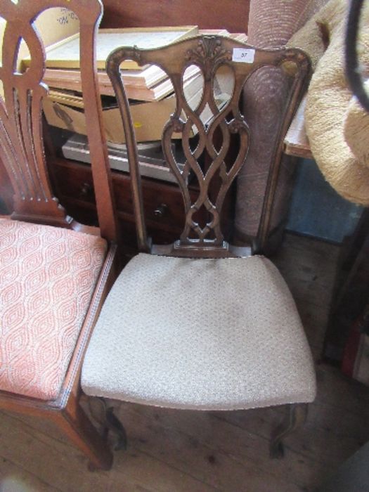 Three 19th century and later chairs - Image 4 of 4