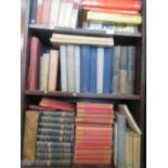A large quantity of books to include Dickens, Nelson's History of the War (15 vols), The Home