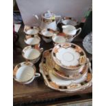 A quantity of 19th century style teaware