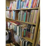 Four shelves of books (36395)