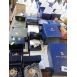 A collection of Royal Worcester boxed items, to include patch boxes, ashtrays, etc.