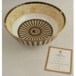 A Royal Worcester limited edition Celebration 2001 bowl, commemorating the 250th Anniversary of