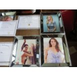 A collection of signed photographs, of film and pop stars, to include Nicole Kidman, Renee