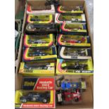 A box of boxed Corgi Racing cars, to include Graham Hill's Embassy car 156, numbers 161, 154, 162,