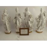 A set of four Royal Worcester limited edition figures, The Four Seasons, modelled by Arnold