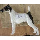 A Beswick model of a Terrier dog