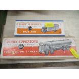 A boxed Dinky Supertoys Guy Van, No. 514 together with a boxed Dinky Supertoys Foden 14 ton Tanker