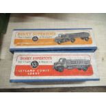 A boxed Dinky Supertoys Bedford Articulated Lorry No. 521, together with a boxed Dinky Supertoys