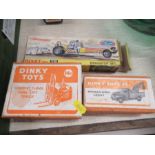 A Dinky Toys Coventry Climax Fork Lift Truck, 14C, boxed, together with a Dinky Toys 25x Breakdown