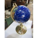 A lapis lazuli globe