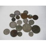 A quantity of Continental coinage to include Rupee