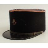 A Vintage French Police kepi hat