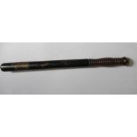 A Victorian GWR truncheon, length 18ins